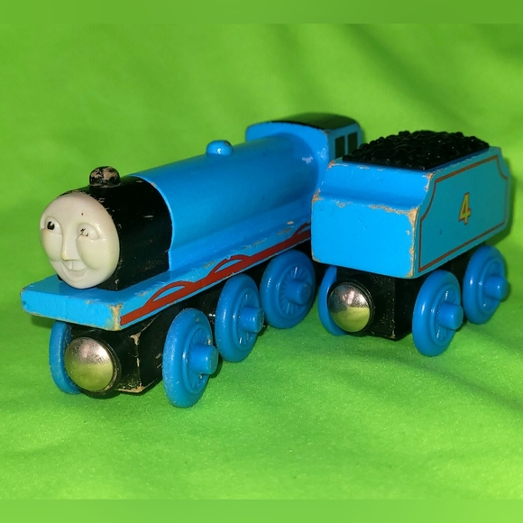 Thomas & Friends Other - vintage wooden thomas & friends GORDON w/ tender train Britt Allcroft